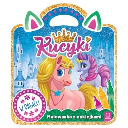 Aksjomat Kucyki. Malowanka z naklejkami. W pałacu KS1078