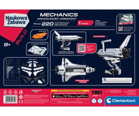 Clementoni Naukowa Zabawa Lab 50710 Laboratorium Mechaniki - Wachadłowiec Kosmiczny