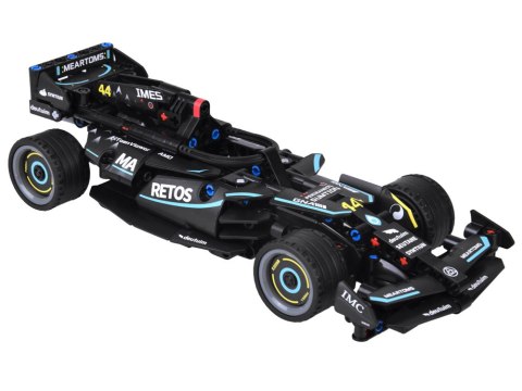 Klocki techniczne BOLID Formuła 1 268-ele napęd pull back naklejki