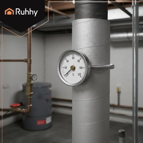 Termometr tarczowy Ruhhy 26557