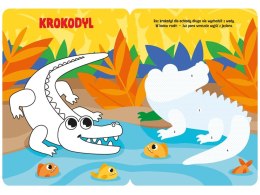 Aksjomat Koloruję i naklejam. Zwierzątka w dżungli. KS1072