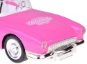 Autko Retro Cadillac na pilota + Elegancka Lalka w Futrze