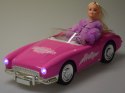 Autko Retro Cadillac na pilota + Elegancka Lalka w Futrze