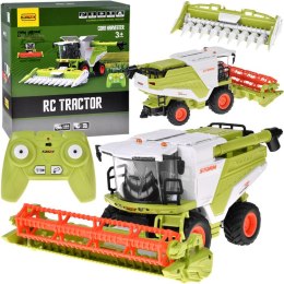 Duży Kombajn sterowany do zboża kukurydzy DYM światło dźwięk pilot