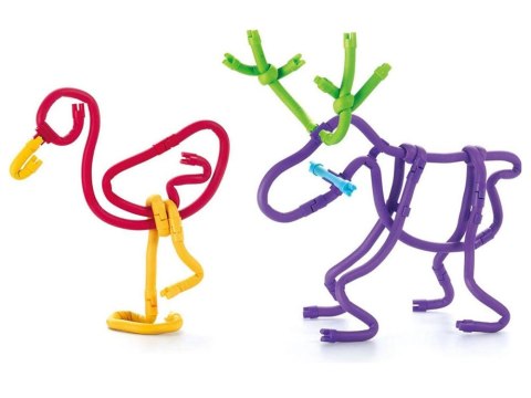 Kreatywne klocki giętkie Makarony 150 ele. ZA2508