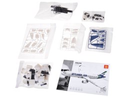 Klocki konstrukcyjne Samolot Jetliner 320 model pasażerski 133 ele