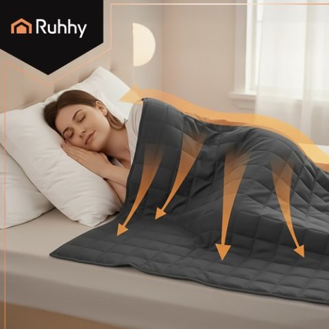 Kołdra obciążeniowa 200x220cm 10kg Ruhhy 24427