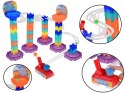 Kolorowy Tor kulkowy Marble Run DIY z wyrzutnią 58-ele ZA5979