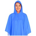 Płaszcz Peleryna Przeciwdeszczowa Wielokrotnego Użytku Niebieska 132 x 203 cm