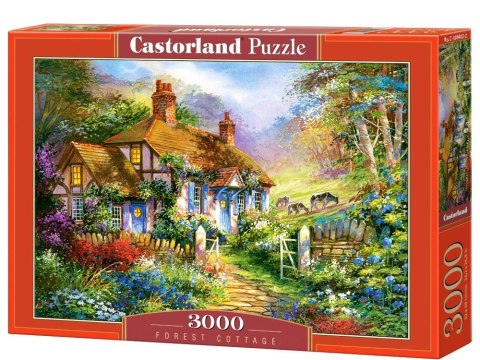 Puzzle 3000-elementów Forest Cottage C-300402-2