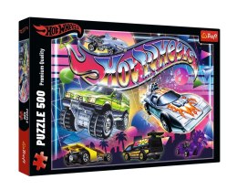 Puzzle - 500 - Hot Wheels: Lata 80-teFSC Mix 70% / Hot Wheels 37538