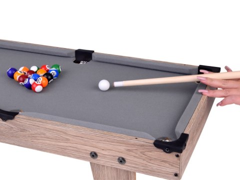 Stół do gry piłkarzyki cymbergraj ping-pong bilard 4w1 GR0770