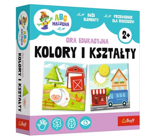 02904 GRA- Kolory i kształty /ABC Malucha / KAZSTUDIO SA Rodzina Treflików FSC Mix 70% 2904
