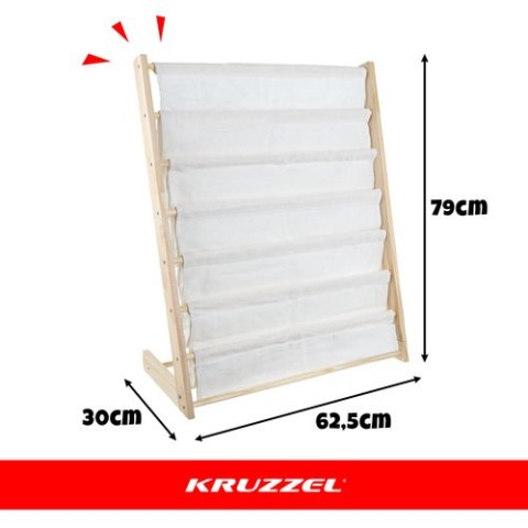 Regał na książki dla dzieci Kruzzel 25809