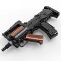 Karabin Pistolet Groza Klocki 1504 Elementów CADA 10 Pocisków