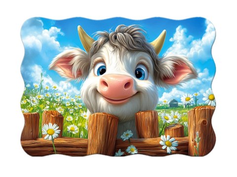 Puzzle 30-elementów Lovely Cow B-03839-1