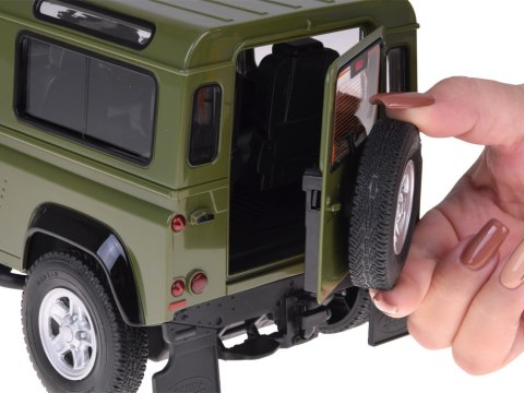 Rastar auto zdalnie sterowane Land Rover Defender 1:14 pilot ośw