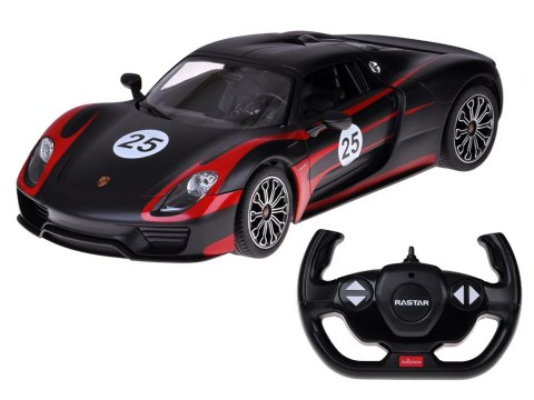 Rastar auto zdalnie sterowane Porsche 918 Spyder 1:14 pilot ośw