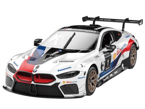Rastar model 1:18 do złożenia BMW M8 GTE auto sterowane na pilota