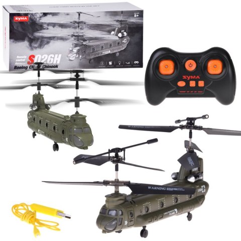 Syma S026H Helikopter zdalnie sterowany Chinook stabilizacja GYRO