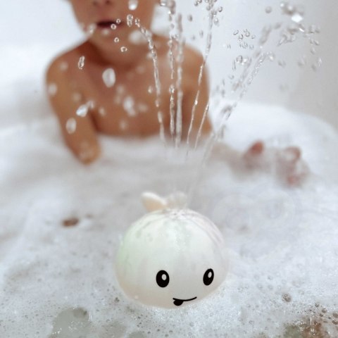 BABY Zabawka do Kąpieli Wieloryb Tryskający Wodą Fontanna LED