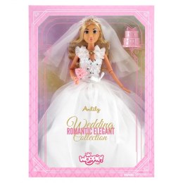 ROYAL Lalka Lily 30 cm Panna Młoda Suknia Ślubna Akcesoria