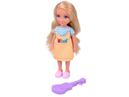 Ankiki Lalka z gitarą - urocza mała muzykalna laleczka 14 cm