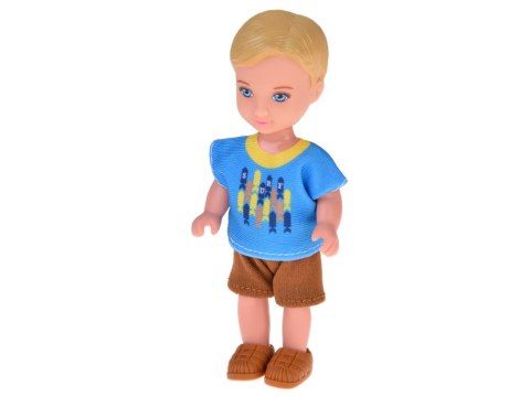 Anlily Duży zestaw RODZINA LALEK Kuchnia i mebelki + szkoła i praca