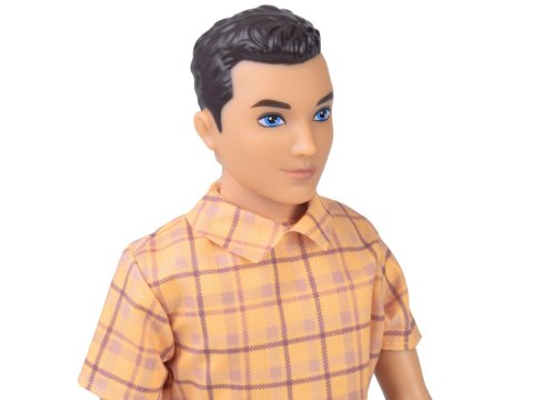Anlily Lalka chłopak BRUNET Paulo w koszuli i ciemnych spodniach