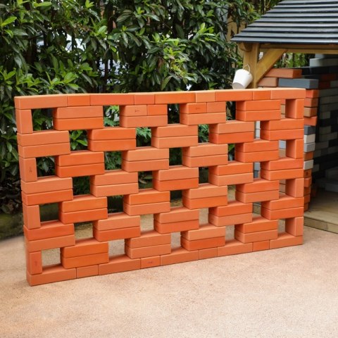  EDU Mega Klocki Cegiełki EVA 90 szt. Konstrukcyjne Miękkie do Budowania