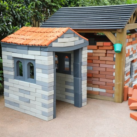  EDU Mega Klocki Cegiełki EVA 90 szt. Konstrukcyjne Miękkie do Budowania