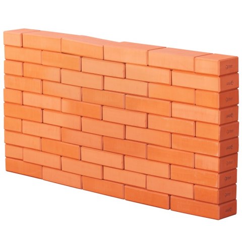  EDU Mega Klocki Cegiełki EVA 90 szt. Konstrukcyjne Miękkie do Budowania