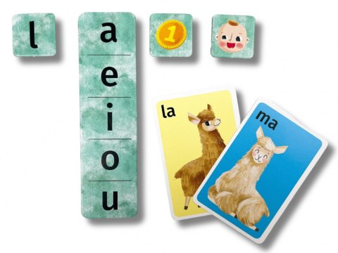 Kapitan Nauka Bazgraki czytają. Gra edukacyjna GR0816