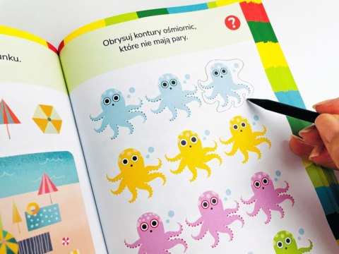 Kapitan Nauka Łamigłówki dla 5-latka KS1214