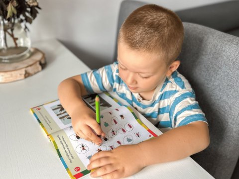 Kapitan Nauka Łamigłówki dla 5-latka KS1214