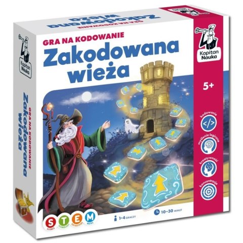 Kapitan Nauka Zakodowana wieża. Gra na kodowanie GR0821