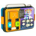 Mały elektryk elektronik zestaw edukacyjny 12 kart 58 elementów