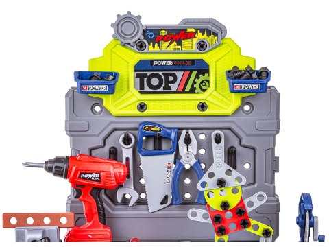 Zestaw Majsterkowicza Mechanika Warsztat Stolarski Walizka Stolik Wkrętarka Narzędzia