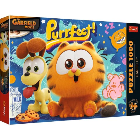 Puzzle - 1000 Premium Plus - Garfield - Trefl 12084