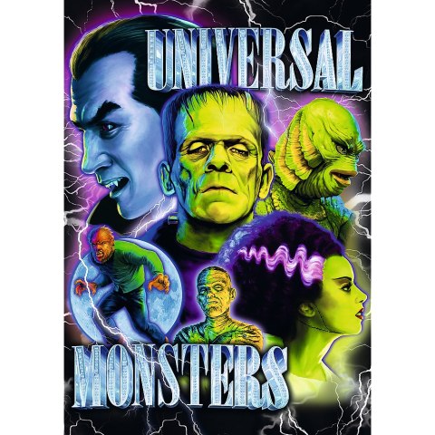 Puzzle - 1000 Premium Plus - Monster - Trefl 12070