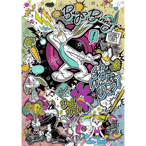 Puzzle - 1000 Premium Plus - Zwariowane melodie - Trefl 12066