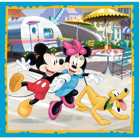 Puzzle - 3w1 (20, 36, 50) - Myszka Miki z przyjaciółmi - Trefl 34846