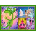 Puzzle - 4w1 (35, 48, 54, 70) - Świat Smoka Diplodoka - Trefl 34663