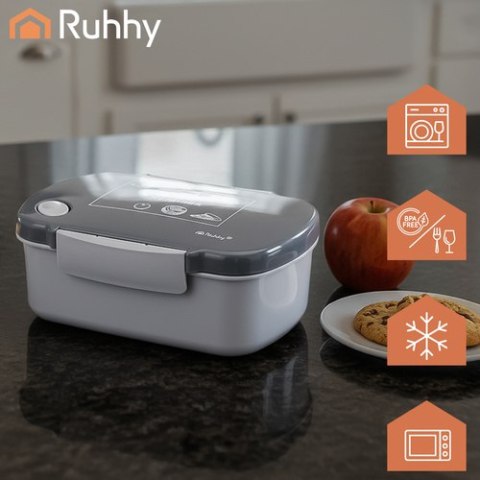 Śniadaniówka/lunchbox 800ml szary Ruhhy 26169