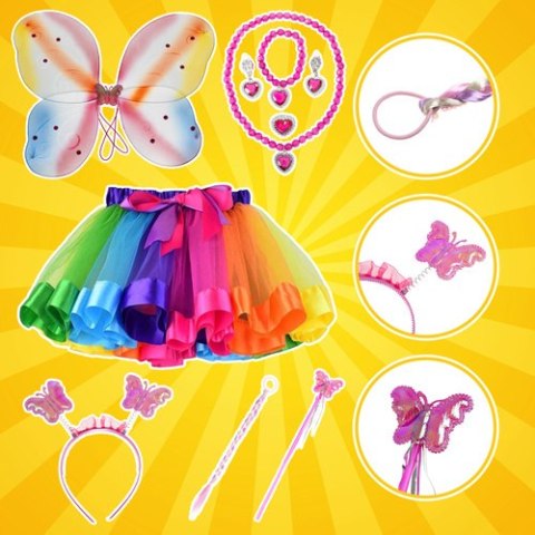 Strój motylka 6el. Kruzzel 26742