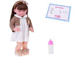 Duża Lalka dziewczynka 55 cm - uroczy wygląd i figlarny uśmiech