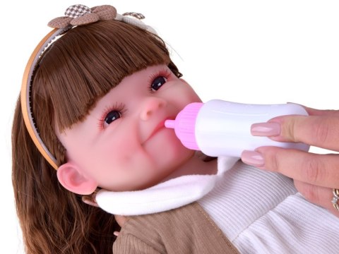 Duża Lalka dziewczynka 55 cm - uroczy wygląd i figlarny uśmiech