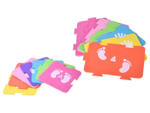 Dynamiczna gra ruchowa "Działaj z zamieszaniem" - piankowe puzzle