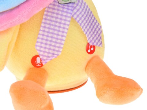 Gra zręcznościowa RINGO rzut obręczą ruchomy cel świecąca kaczka