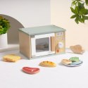  Drewniana Kuchenka Mikrofalowa Zestaw Produktów Spożywczych